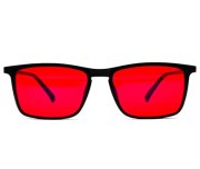 SleepKing červené brýle blokující 100 % modrého a zeleného světla, Style