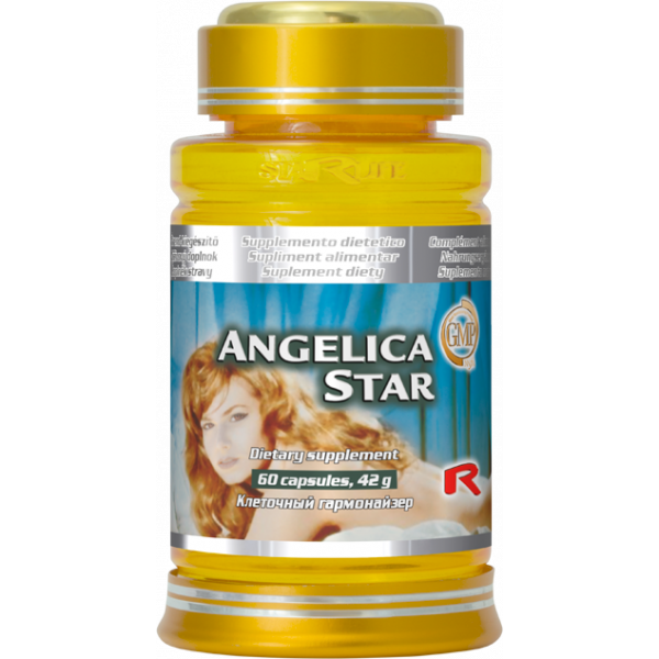 Angelica star - žen-šen pro ženy, hormonální změny, PMS, výkyvy hmotnosti a menopauza