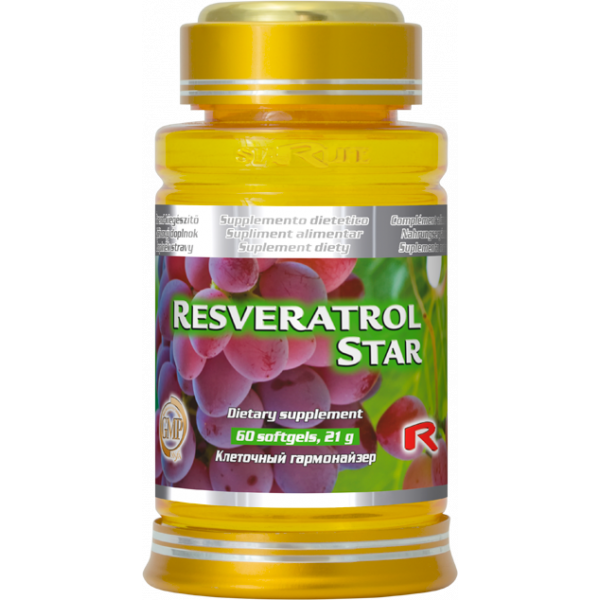Resveratrol se vyskytuje ve slupkách vinné révy, koenzym Q10 pro mitochondrie - energii